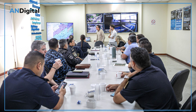 Fuerte despliegue para fortalecer la prevención del delito en Brown