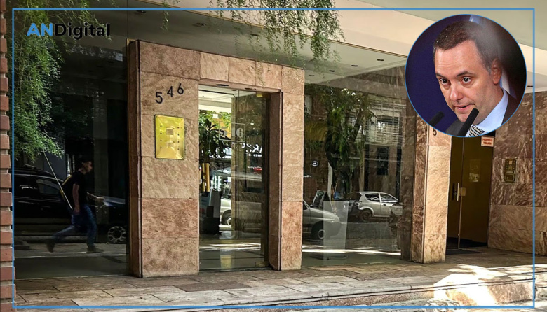 Clase magistral frente a una de las propiedades no declaradas de Adorni