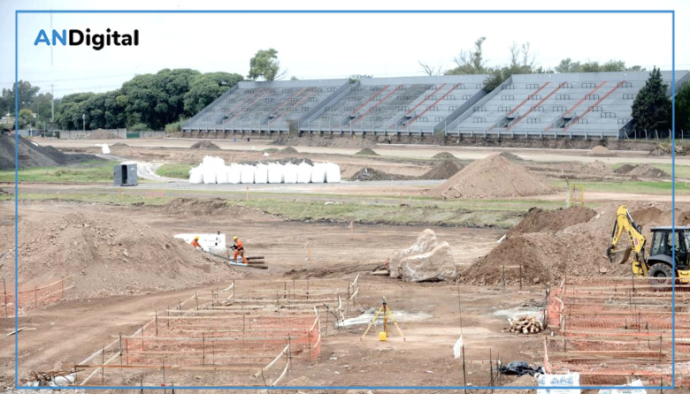 “Colosal”: avanza a buen ritmo la megaobra en el Autódromo Gálvez