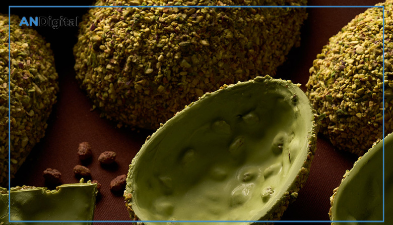 El pistacho también pisa fuerte entre los huevos de Pascua