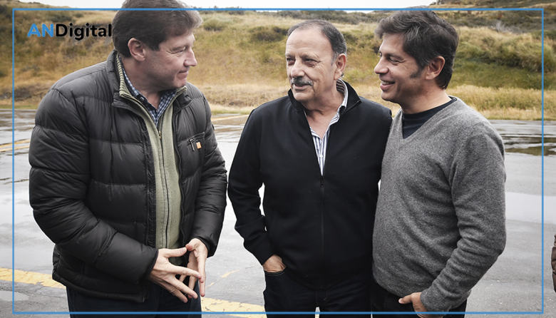 Kicillof viajó a Tierra del Fuego para participar de la vigilia por Malvinas