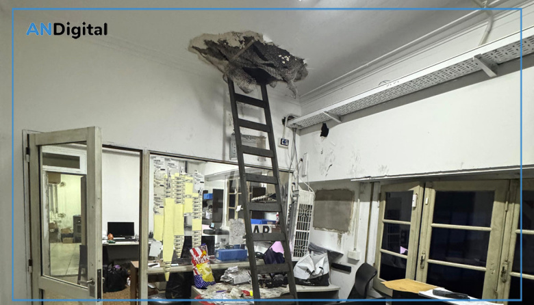 Frustran golpe boquetero a una distribuidora en las afueras de La Plata