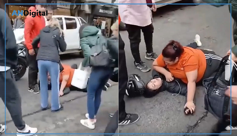 Pelea de mujeres en La Plata: Empezó con un choque y por poco no acabó con una asfixiada