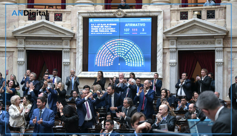 Celebran las mineras y el Gobierno: el oficialismo logró la modificación de la Ley de Glaciares
