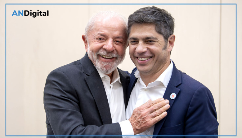 Kicillof con Lula en Barcelona: “Hay otro camino que no es el de la guerra, la crueldad y el abandono”