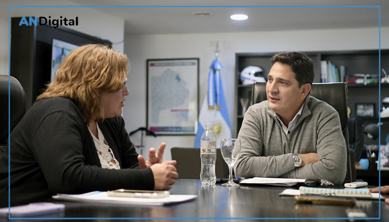 Priscila Minnaard se reunió con Martín Marinucci para impulsar mejoras en el transporte del interior bonaerense