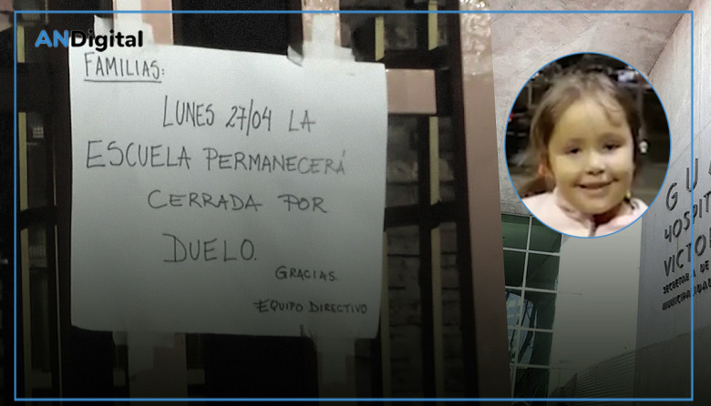 Tragedia en una escuela: murió una nena de 6 años tras golpearse la cabeza en el recreo