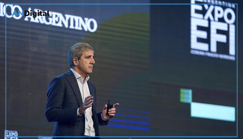 Luis Caputo ante empresarios: “La inflación tuvo un pico pero en abril empezará a ir hacia abajo”