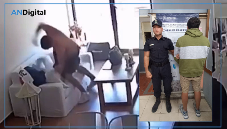 Violencia extrema: Detienen al empresario que golpeó brutalmente a su pareja en Pilar