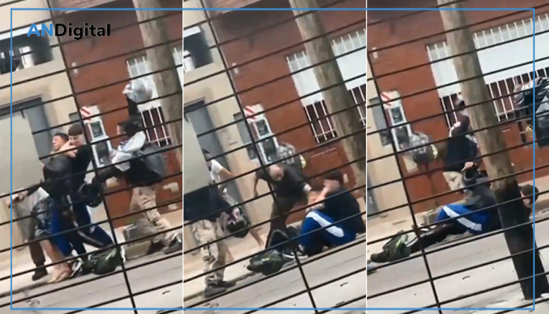 Toma de “Jiu Jitsu” incluida, vecinos desmayaron a golpes a un motochorro en La Matanza