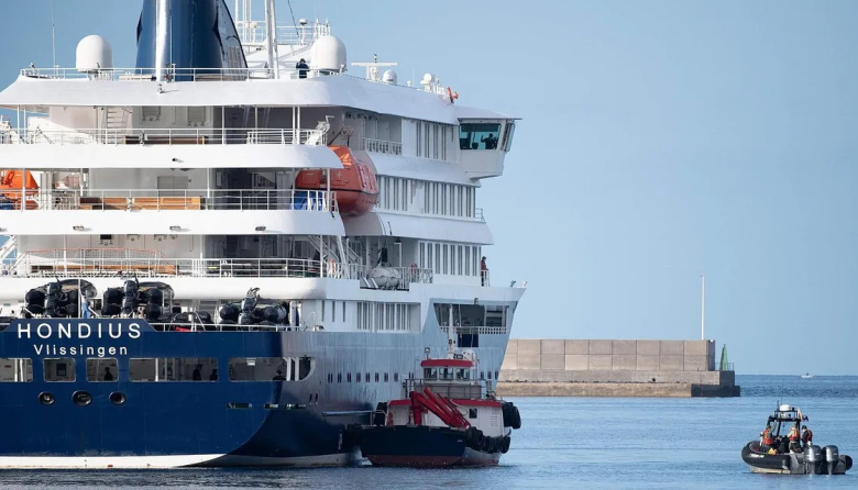 Argentina, un pasajero quedó aislado por el brote de hantavirus en un crucero