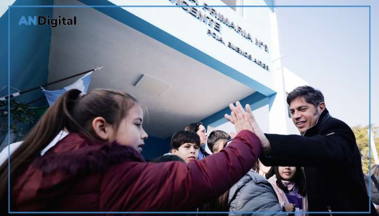 Kicillof volvió a apuntar contra Milei: “Abandonó más de mil obras” en PBA