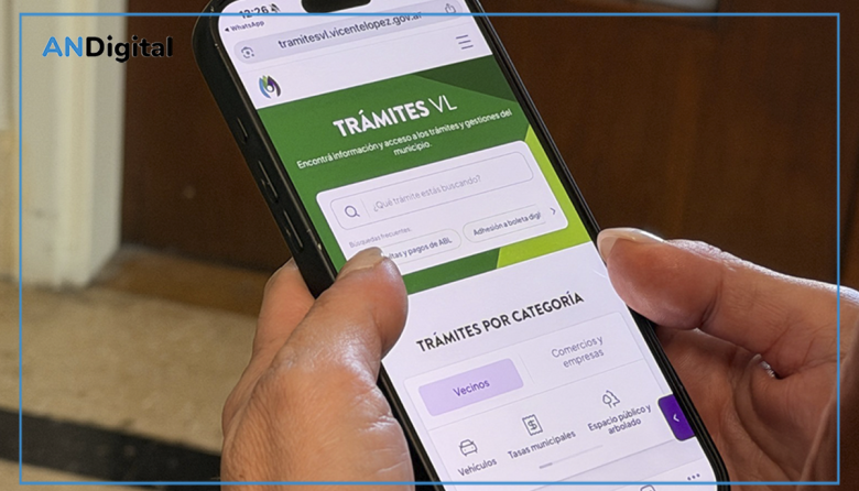 Vicente López lanzó un nuevo Portal de Trámites para resolver gestiones municipales desde el celular