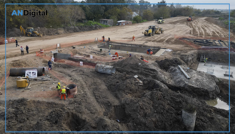 Autopista Buenos Aires-La Plata: cómo sigue la obra en City Bell