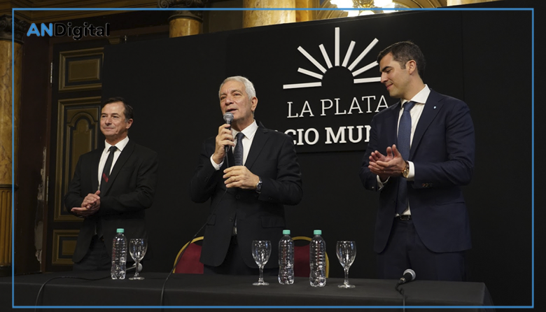 Julio Alak relanzó la agenda exterior de La Plata con la asunción de Daniel Lipovetzky