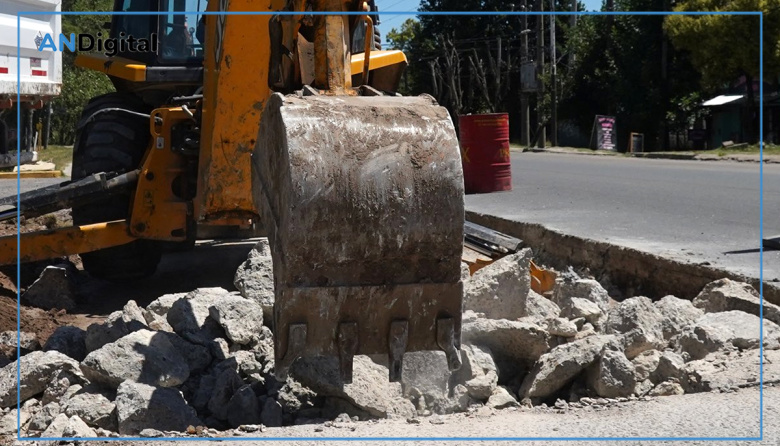 Avanza la rehabilitación de calzada de la Ruta provincial 8 en Pilar