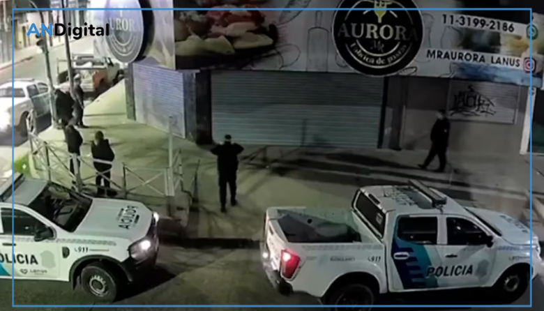 Entró a robar a un negocio de Lanús, sonó la alarma y huyó por los techos en las narices de la policías