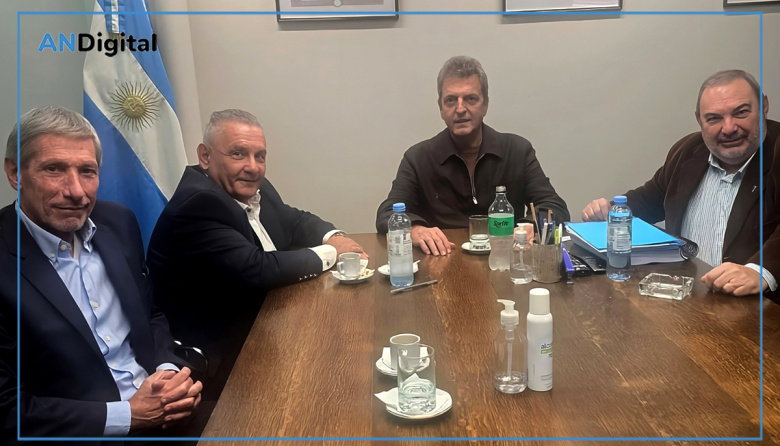Reapareció Sergio Massa con la problemática inmobiliaria en agenda