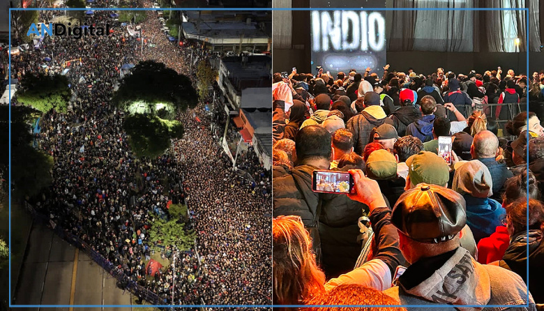 “Hito histórico”: Kicillof destacó la multitudinaria despedida al Indio Solari