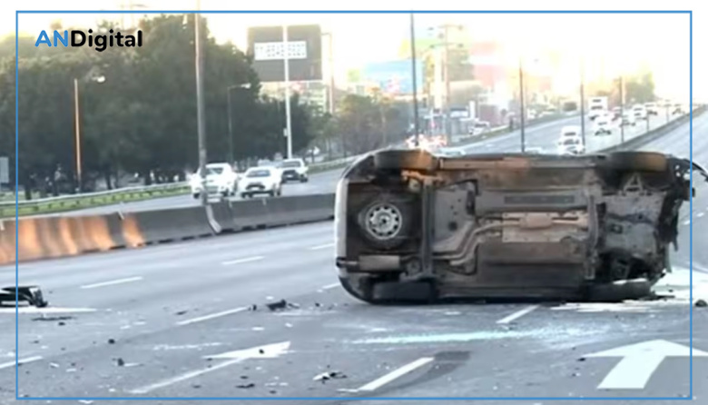 Triple choque y tragedia en la Panamericana: murió una niña de 6 años