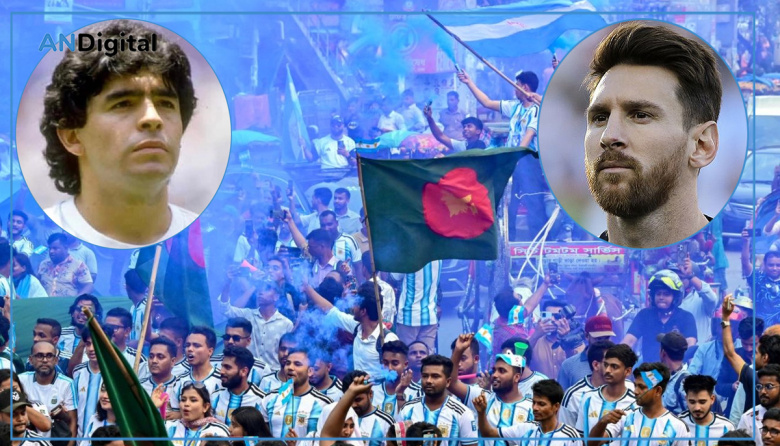 De Maradona a Messi, la bangladeshidad al palo