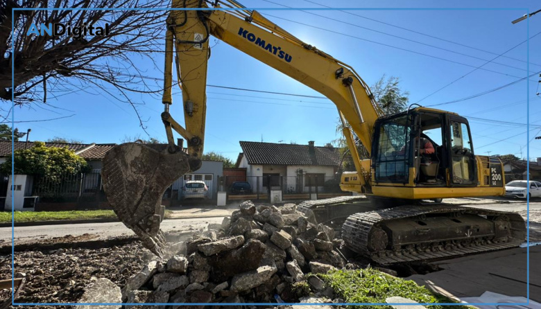 Potencian trabajos de bacheo, mejorado y asfalto en todas las localidades de Almirante Brown