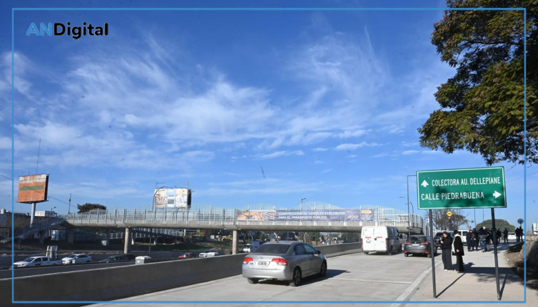 Avanza la nueva Autopista Dellepiane: 4 puentes y colectora Norte habilitada