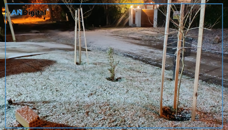 Ola polar: nieve en varios puntos de la provincia de Buenos Aires
