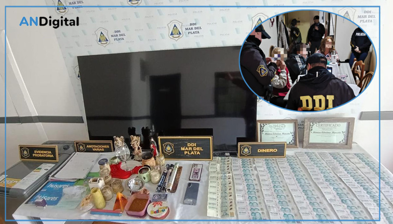 Cayó tarotista en Mar del Plata: extorsionaba a clienta con “maldiciones” y “arcángeles”