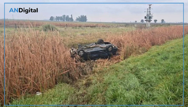 Murieron padre e hijo en múltiple choque en Ruta 5 a la altura de Carlos Casares