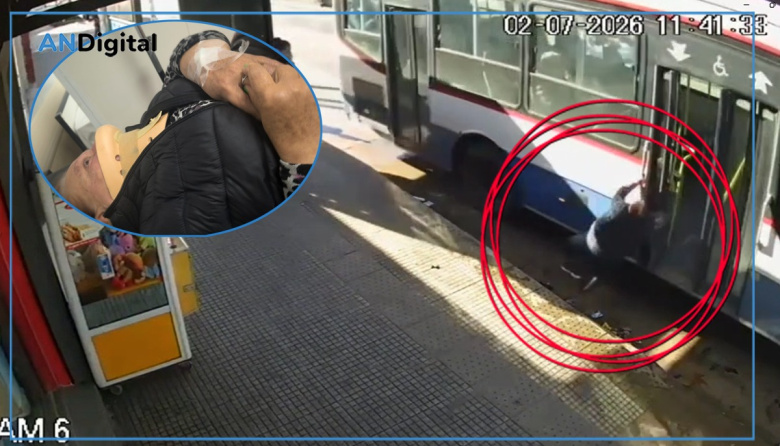 Indignación en González Catán: Colectivero arrancó, arrastró a jubilada y la dejó tirada