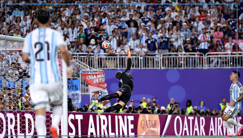 Argentina derrotó a Suiza en otro partido sufrido y chocará con Inglaterra en semifinales