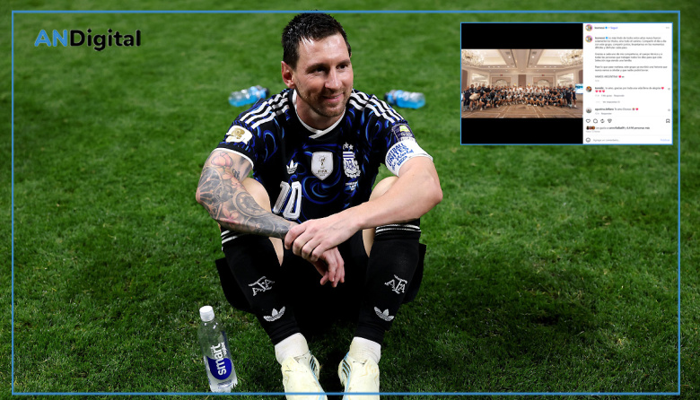 Emocionante mensaje de Messi a horas de la final: “Una historia que nunca vamos a olvidar”