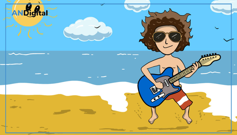 Calamaro para niños en el ex CCK: “Las asombrosas vacaciones de El Salmón en la playa”
