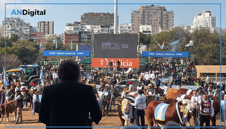Milei le tiró flores al campo y reafirmó su camino de crecimiento cimentado en la producción agropecuaria