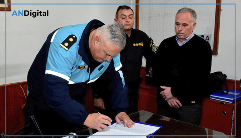 Cambios en la cúpula: El comisario Leonardo Varillas asumió la conducción de la Policía Comunal