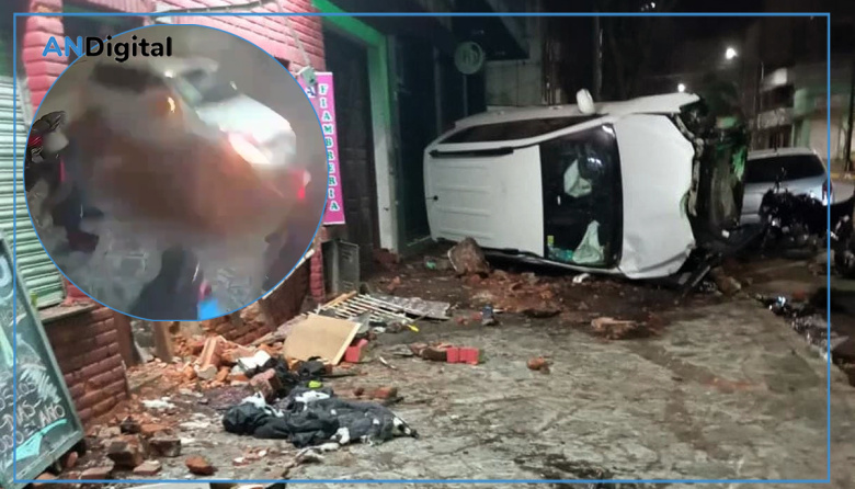 Una camioneta chocó, se descontroló, volcó y arrolló a 6 personas en una vereda en Mar del Plata: Un muerto