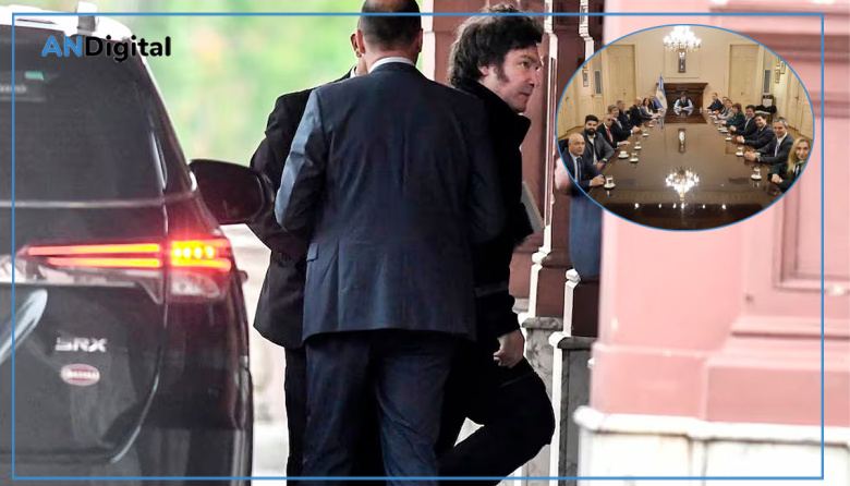 Tras un mes y medio, Milei volvió a la Rosada y negó crisis de endeudamiento familiar