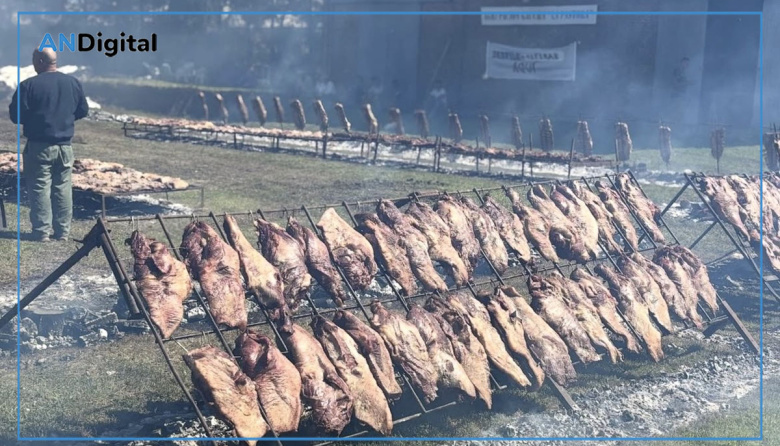 Fiesta del Asado Criollo en Moquehuá: el fuego como punto de encuentro
