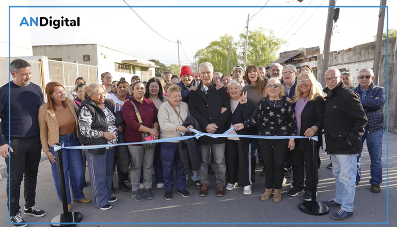 Alak inauguró una obra vial en Los Hornos que mejora el acceso a dos jardines de infantes
