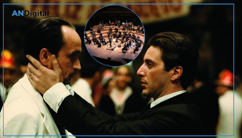Música italiana de películas por la Banda Sinfónica de la Ciudad