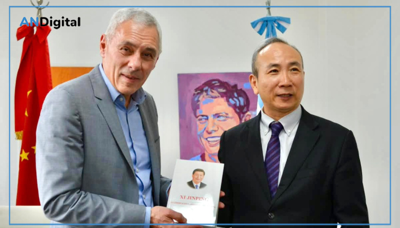 Cagliardi recibió al embajador de China y analizaron oportunidades de desarrollo para Berisso
