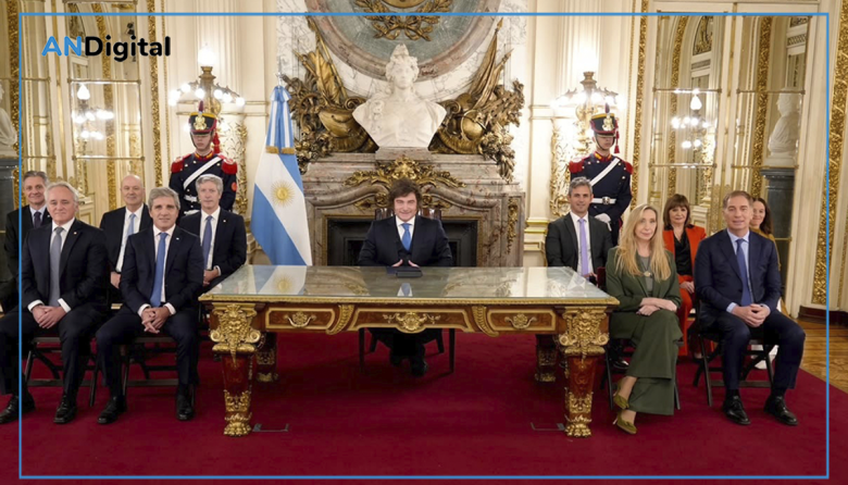 Malvinas, economía y exportaciones: los ejes de la reunión de Gabinete que encabezó Milei