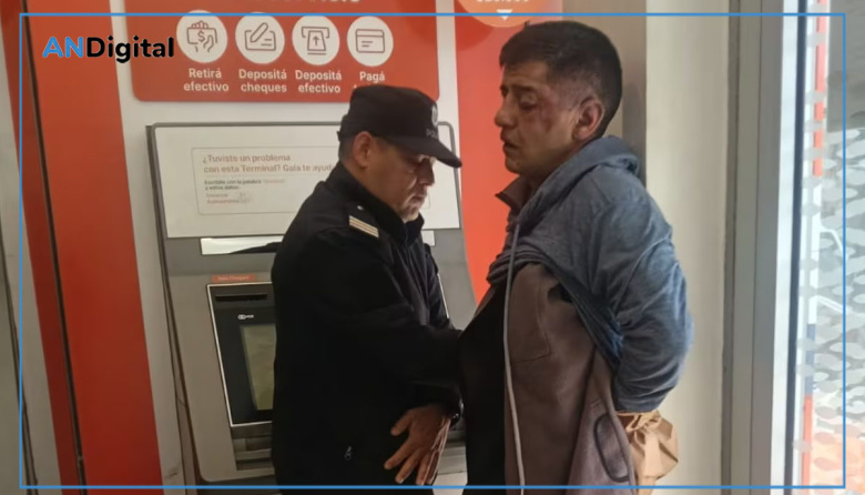 Tiros en un banco de Ramos Mejía: los propios clientes enfrentaron a los delincuentes