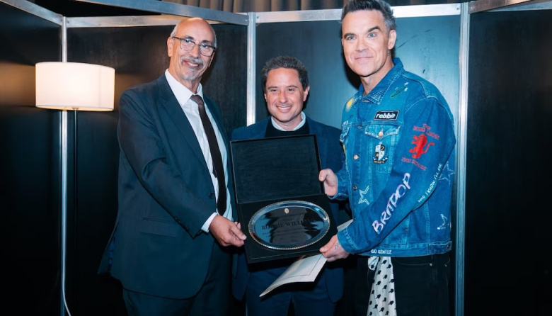 Robbie Williams en Buenos Aires soltó la promesa que excitó al Movistar Arena