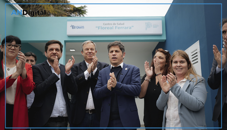 Kicillof y Cascallares inauguraron un centro de salud en Burzaco