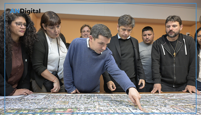 Kicillof desembarcó en San Isidro: nueva base policial y visita a La Cava