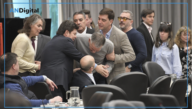 Escándalo en el Congreso: un peronista y un libertario casi terminan a las piñas