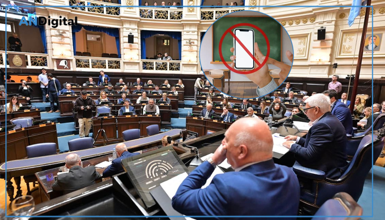 Diputados sancionó la ley que regula el uso de celulares en escuelas secundarias de PBA