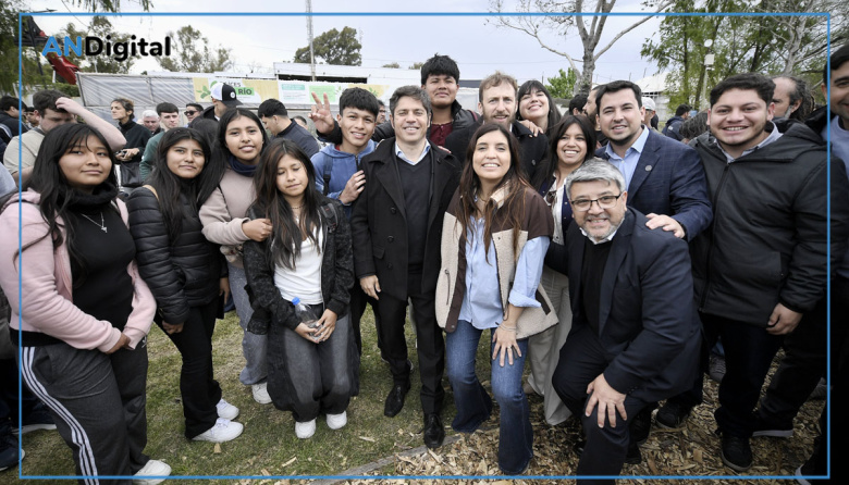 Kicillof presentó el programa “Empleo Verde Joven” y respaldó a la educación técnica
